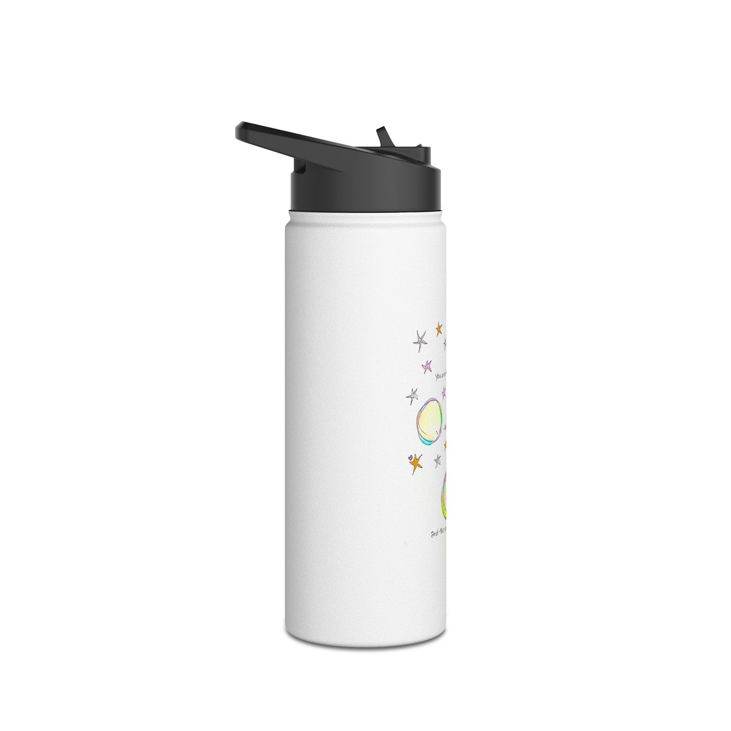 Stainless Steel Water Bottle, Standard Lid - You to My Earth