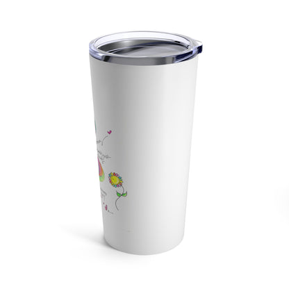 Tumbler 20oz - The World needs a Hula Hoop Girl