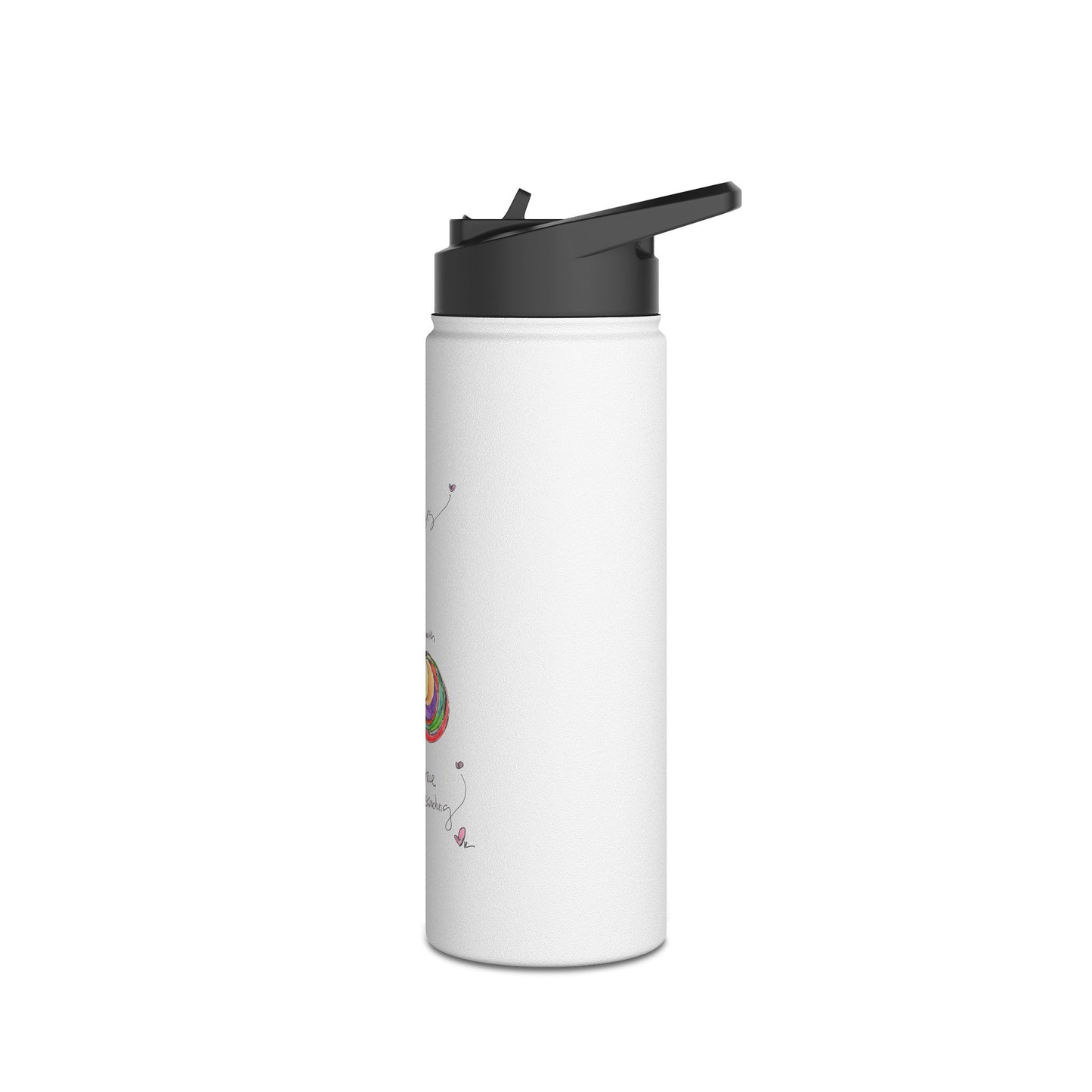 Stainless Steel Water Bottle, Standard Lid - As the World Changes