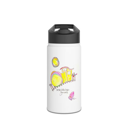 Stainless Steel Water Bottle, Standard Lid - Little Train you Could Be