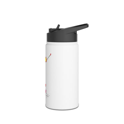 Stainless Steel Water Bottle, Standard Lid - The Heart Compass