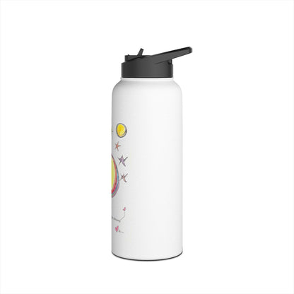 Stainless Steel Water Bottle, Standard Lid - Be Driven by Your Dreams