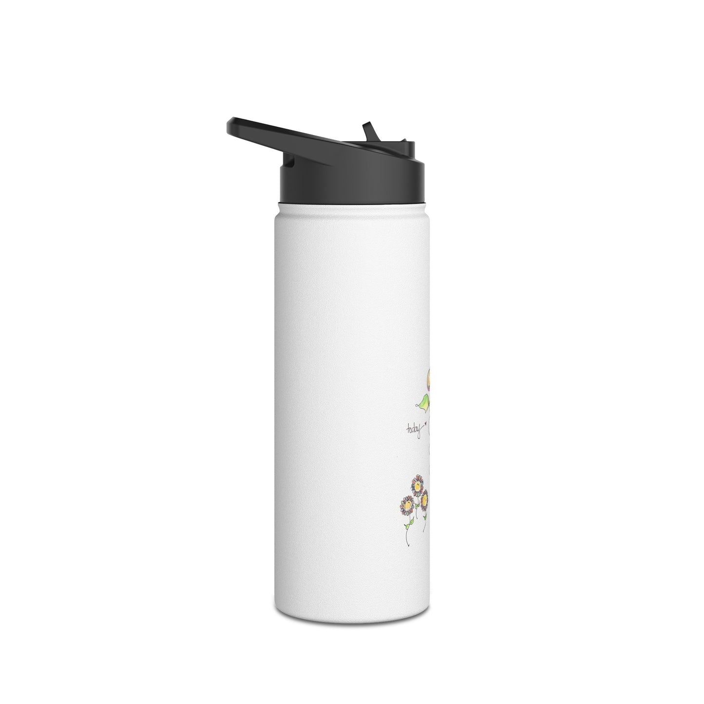 Stainless Steel Water Bottle, Standard Lid - Dance with Possibilities