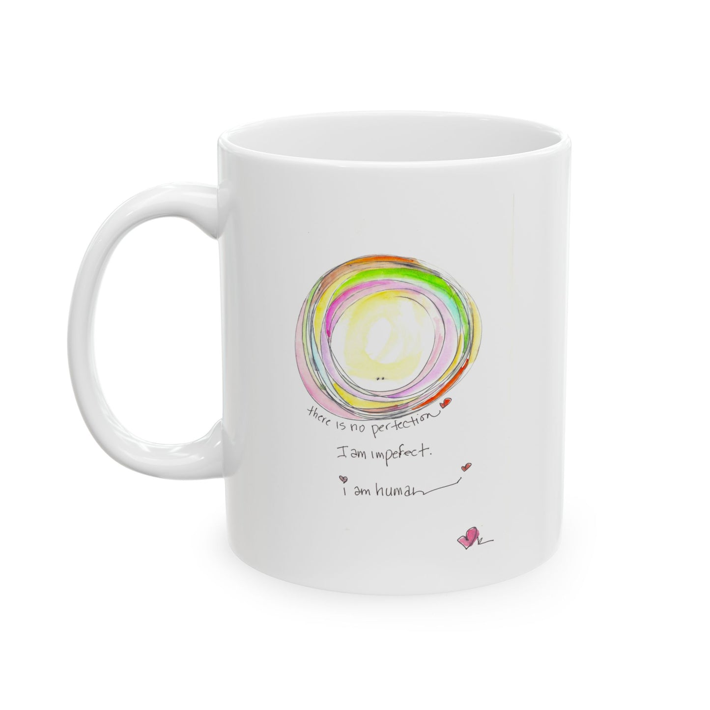 Ceramic Mug, (11oz, 15oz) - I am Human