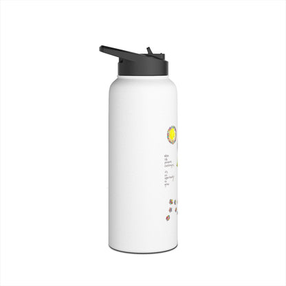 Stainless Steel Water Bottle, Standard Lid - Opportunity to Grow