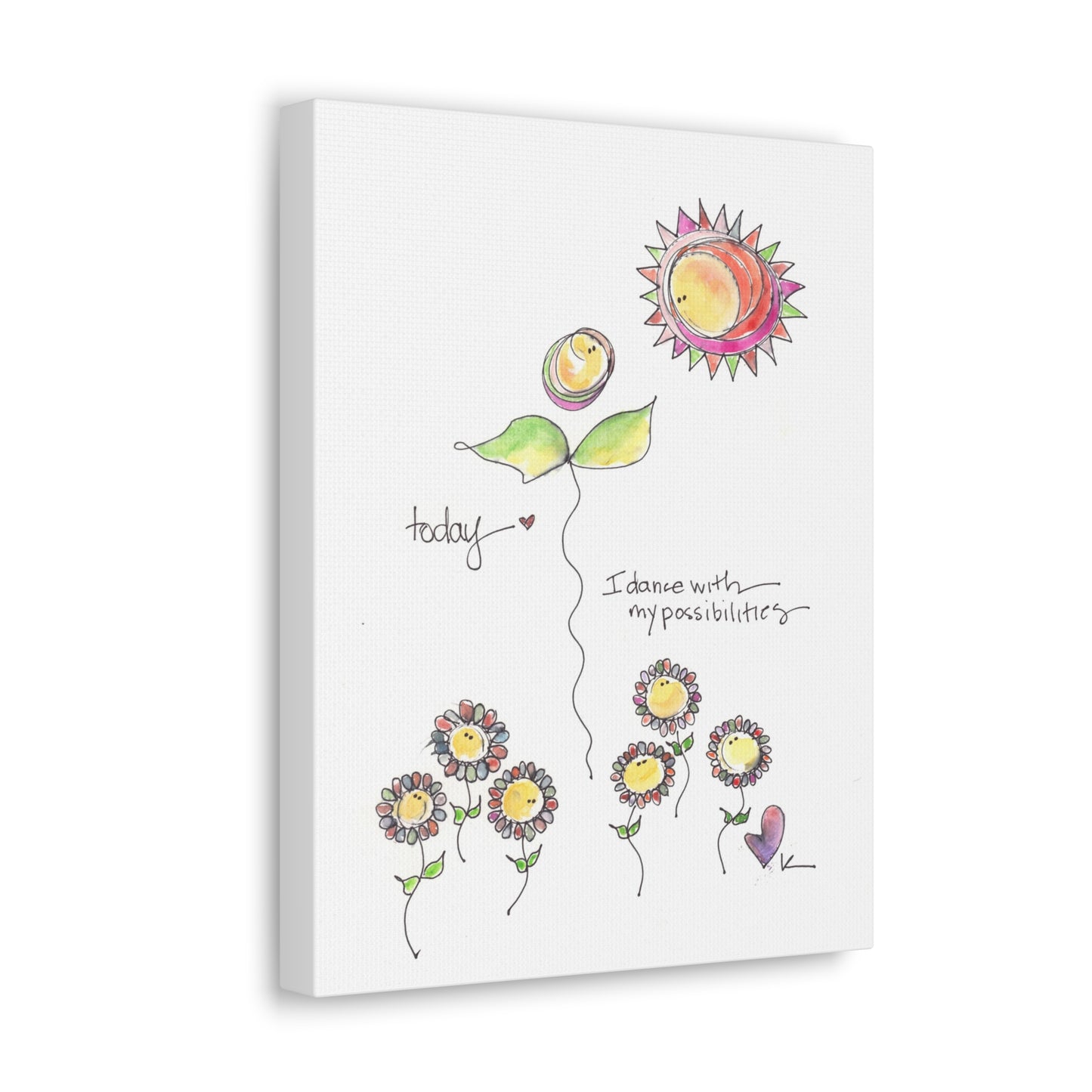 Canvas Gallery Wrap 1.25" - Dance with Possibilities