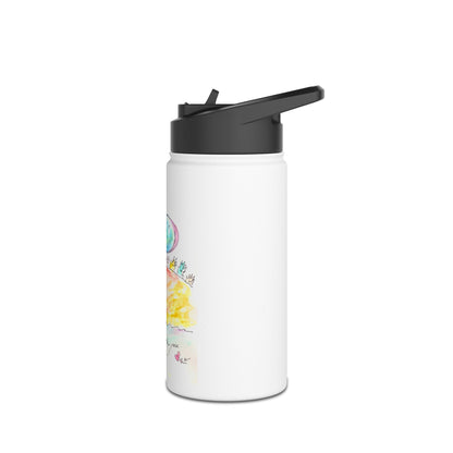 Stainless Steel Water Bottle, Standard Lid - Dream with Me