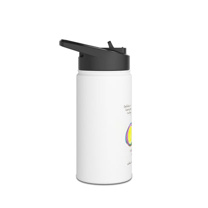 Stainless Steel Water Bottle, Standard Lid - Confidence is Having Courage