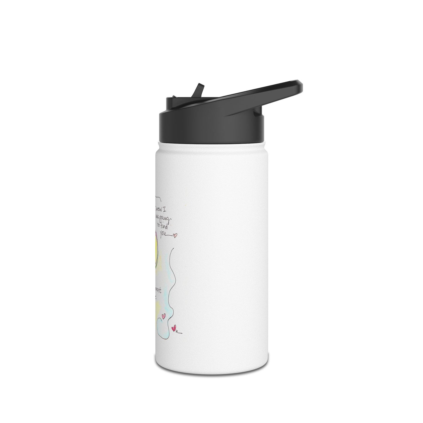 Stainless Steel Water Bottle, Standard Lid - Finding You