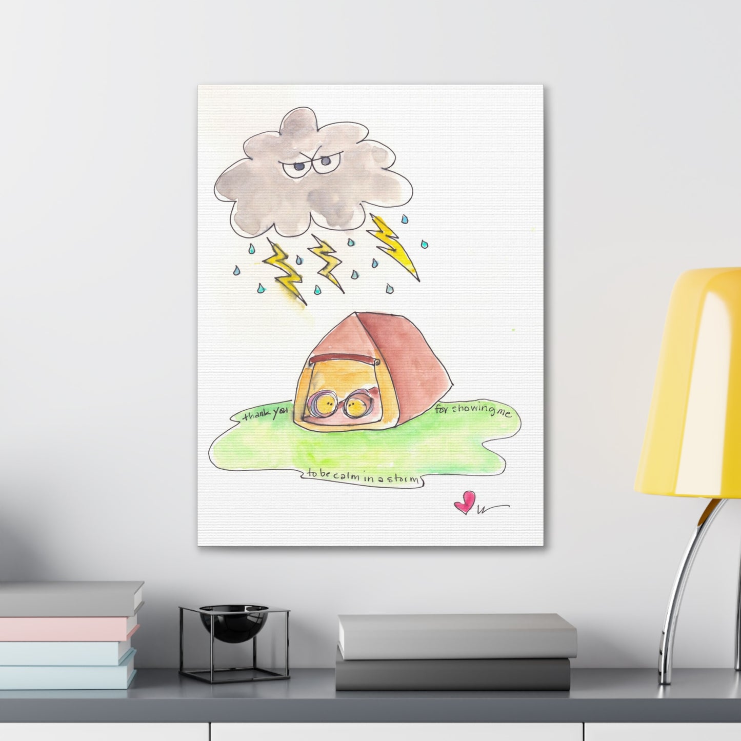 Canvas Gallery Wrap 1.25" - My Calm in a Storm