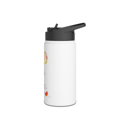 Stainless Steel Water Bottle, Standard Lid - Your Heart Alongside Mine