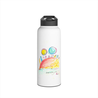 Stainless Steel Water Bottle, Standard Lid - Dream with Me