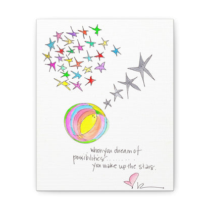 Canvas Gallery Wrap 1.25" - Waking up the Stars