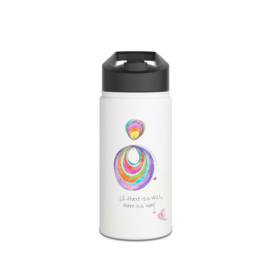 Stainless Steel Water Bottle, Standard Lid - If there is a Will