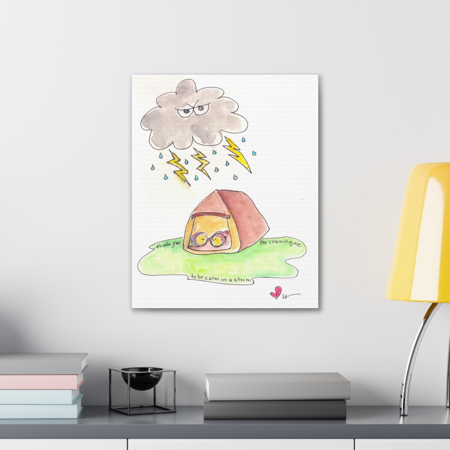 Canvas Gallery Wrap 1.25" - My Calm in a Storm