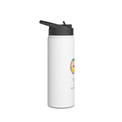 Stainless Steel Water Bottle, Standard Lid - The Heart Compass