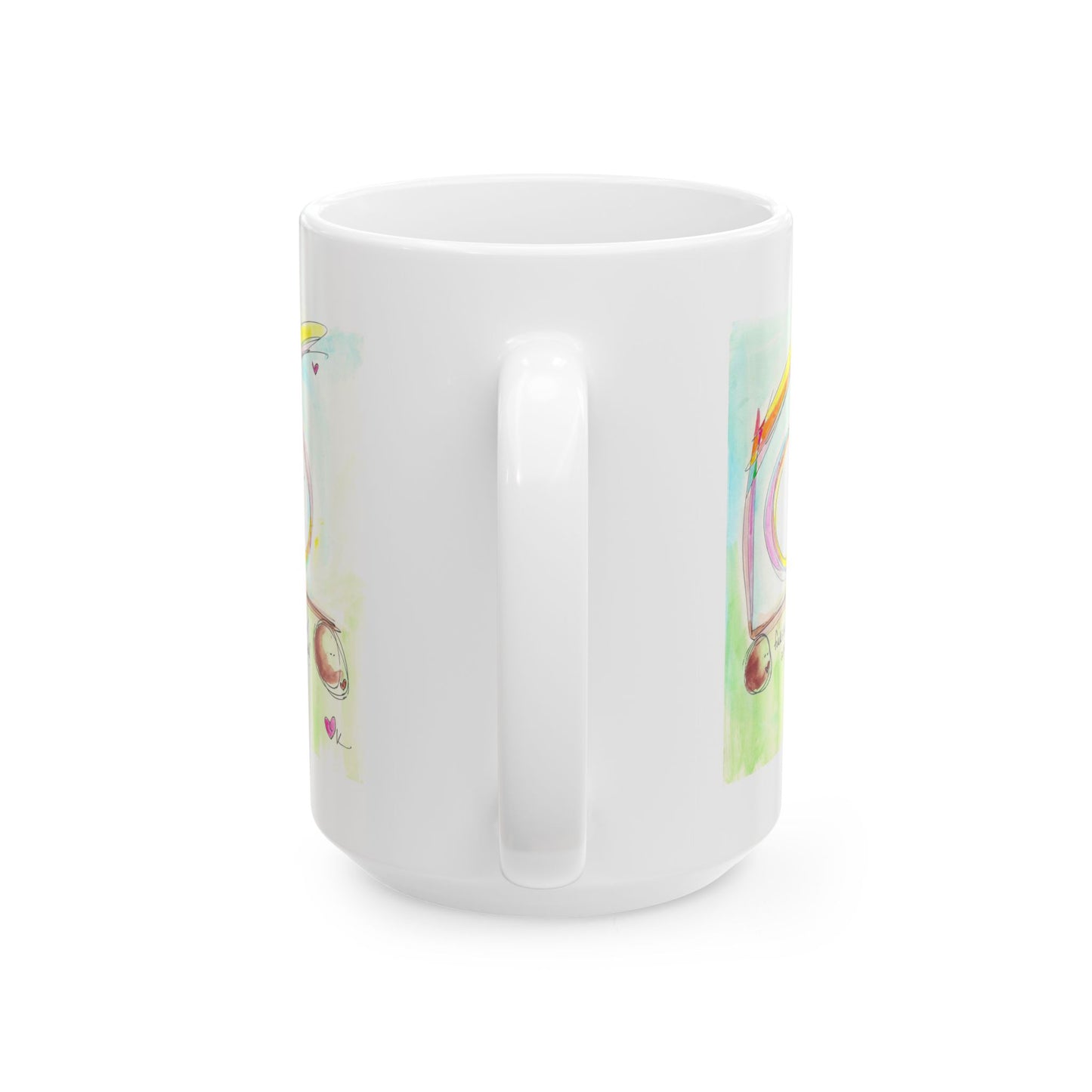 Ceramic Mug, (11oz, 15oz) - Fuck it Wagon