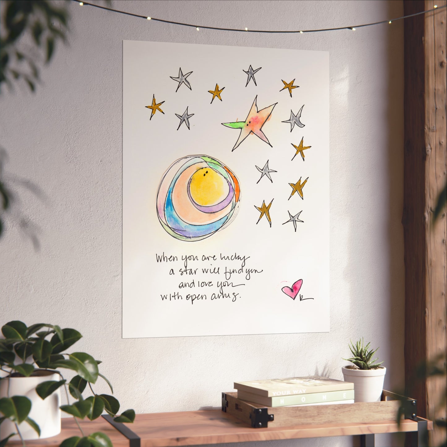 Fine Art Print - Star with Open Arms