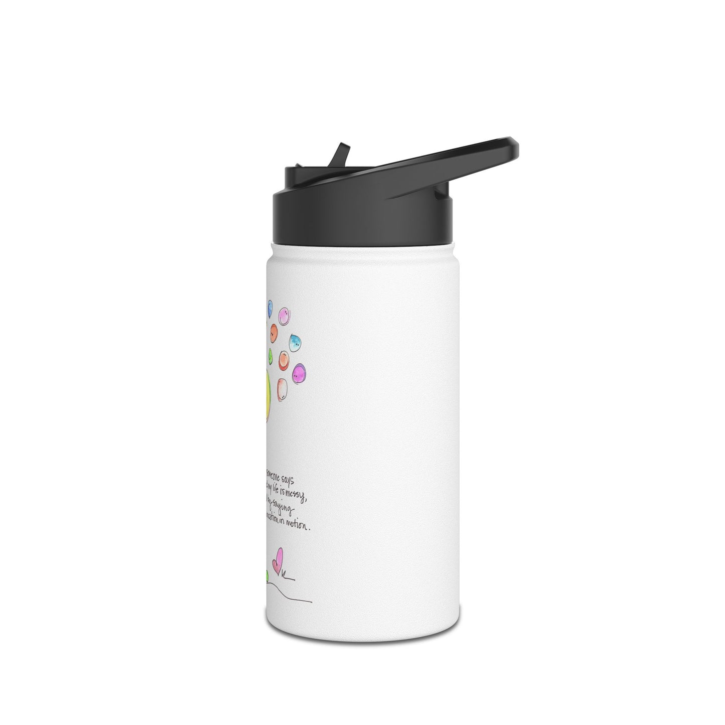 Stainless Steel Water Bottle, Standard Lid - My Messy Life in Motion