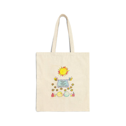 AFSP National Cotton Canvas Tote Bag - You are Just Beginning