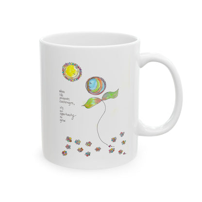 Ceramic Mug, (11oz, 15oz) - Opportunity to Grow