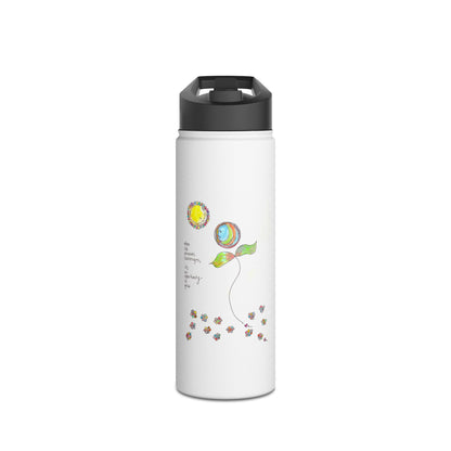 Stainless Steel Water Bottle, Standard Lid - Opportunity to Grow