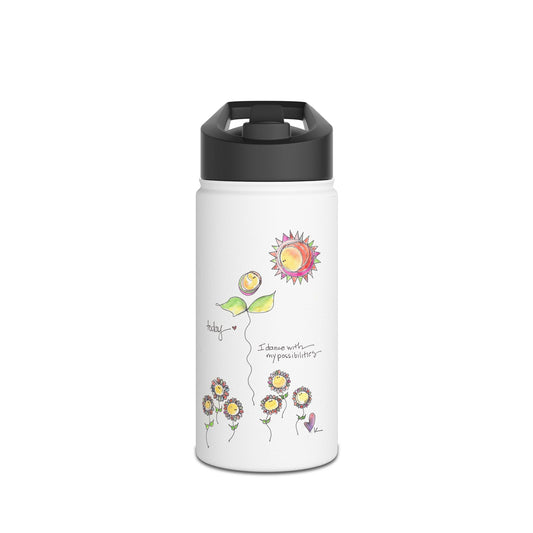 Stainless Steel Water Bottle - Dance with Possibilities