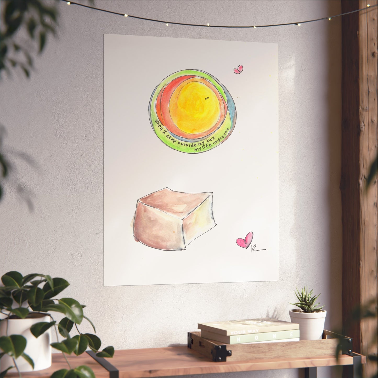 Fine Art Print - Outside my Box