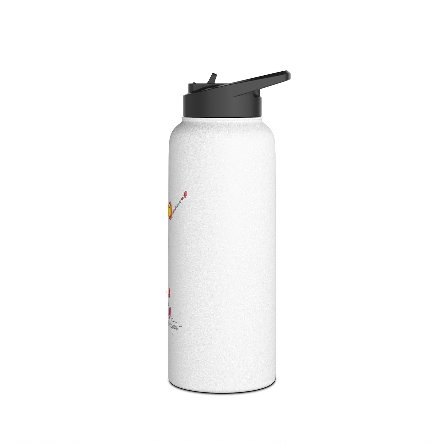 Stainless Steel Water Bottle, Standard Lid - The Heart Compass