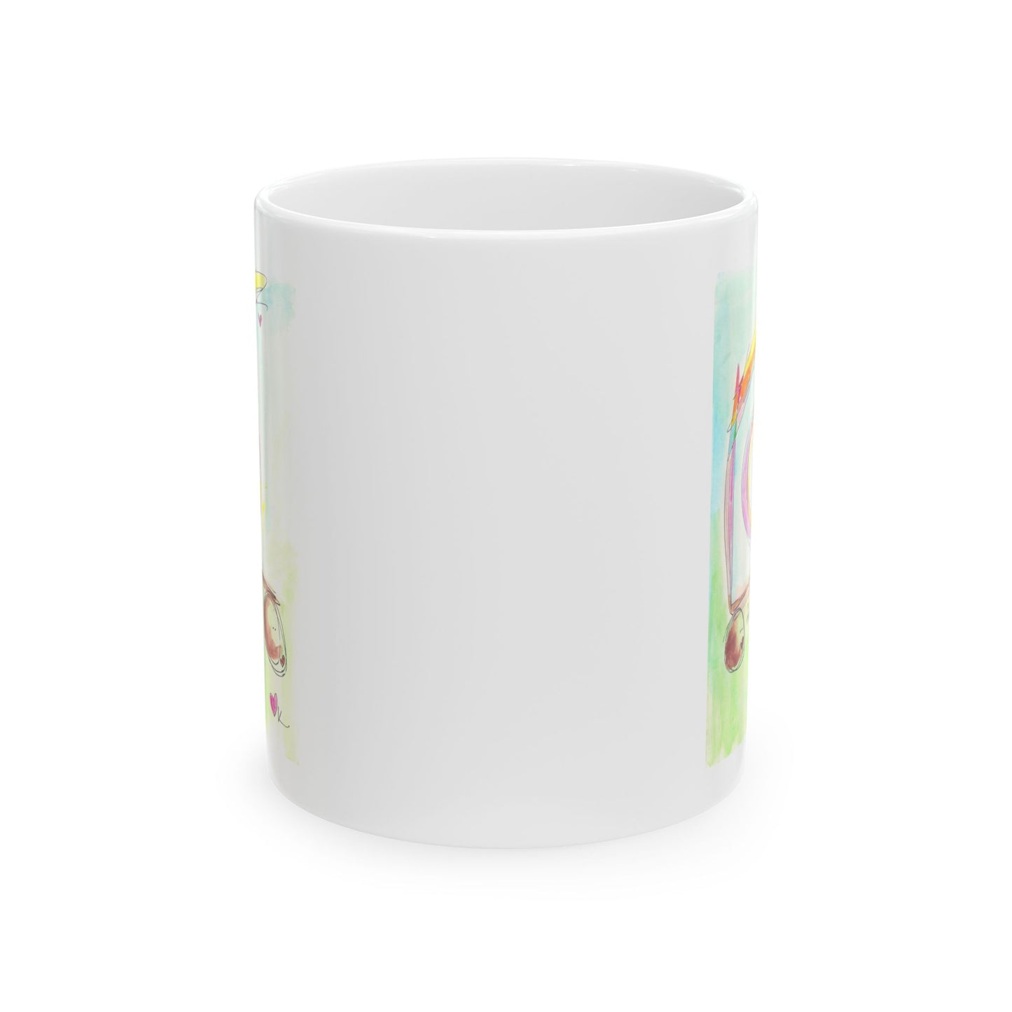 Ceramic Mug, (11oz, 15oz) - Fuck it Wagon