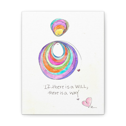 Canvas Gallery Wraps 1.25" - If there is a Will