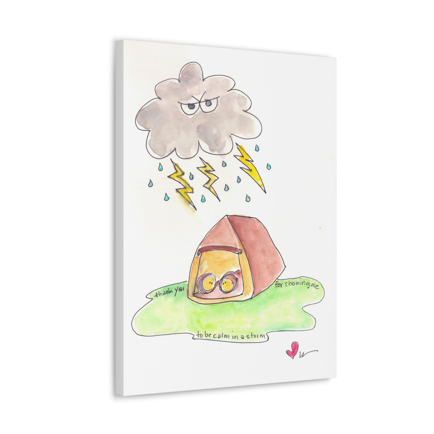 Canvas Gallery Wrap 1.25" - My Calm in a Storm