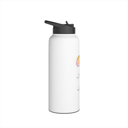 Stainless Steel Water Bottle, Standard Lid - Your Heart Alongside Mine