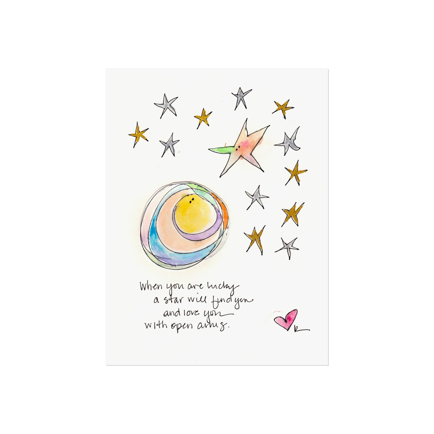 Fine Art Print - Star with Open Arms