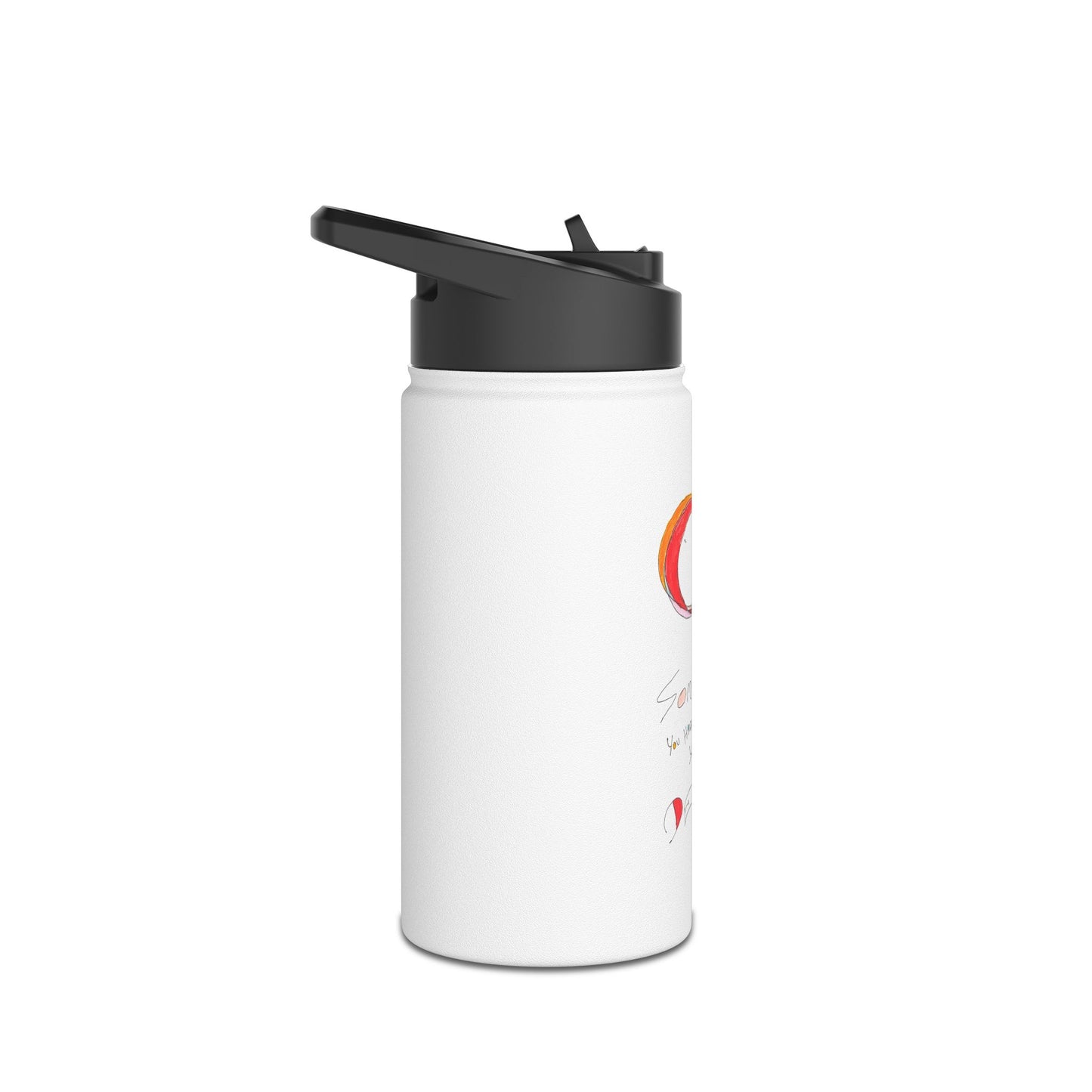 Stainless Steel Water Bottle, Standard Lid - Take your Own Detour