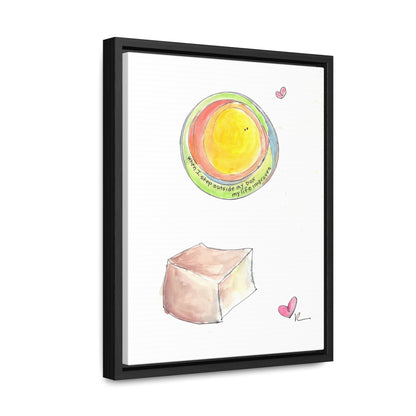 Gallery Canvas with Black Frame - Outside my Box