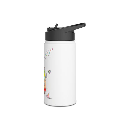 Stainless Steel Water Bottle, Standard Lid - Peace in Your Heart