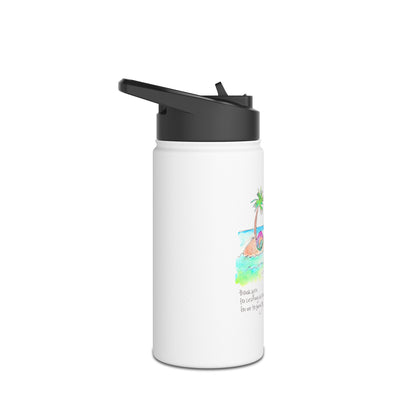 Stainless Steel Water Bottle, Standard Lid - You are My Oasis