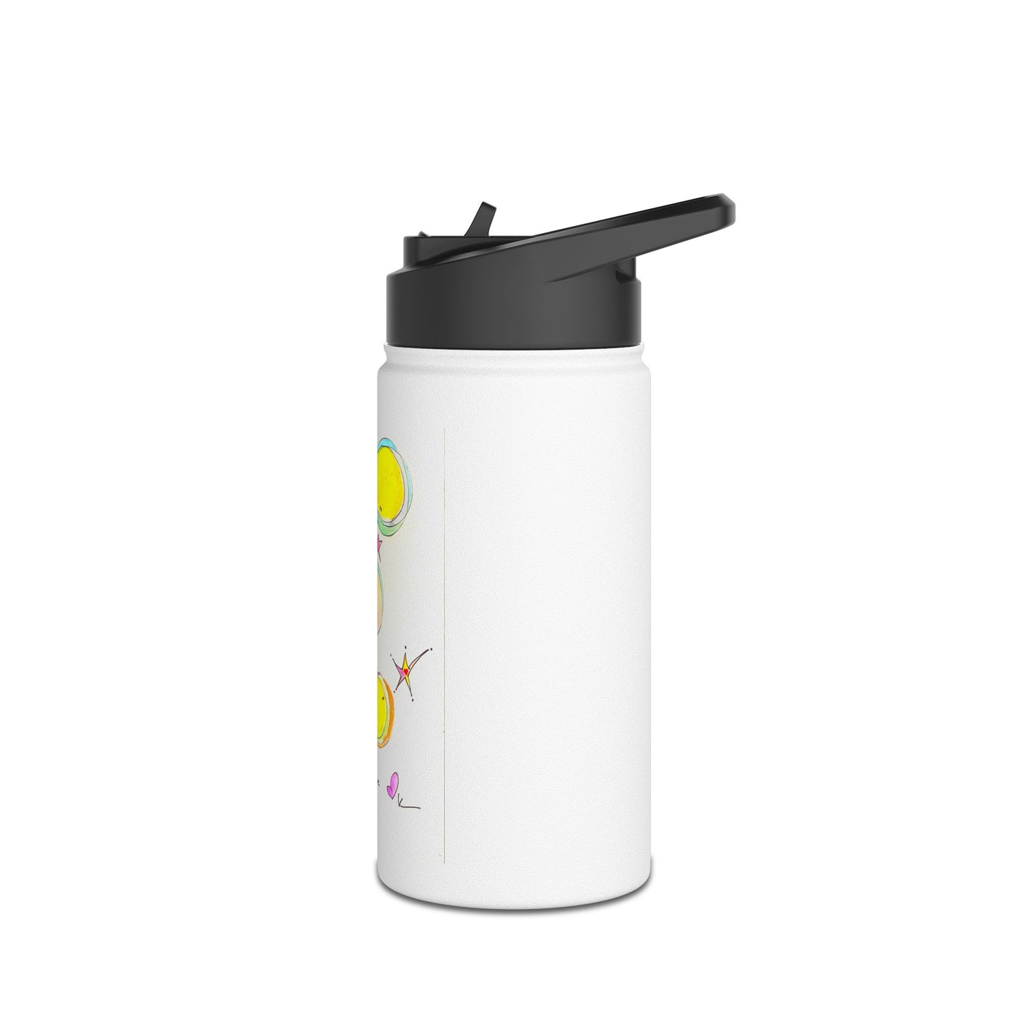 Stainless Steel Water Bottle, Standard Lid - You were Born to be Loved