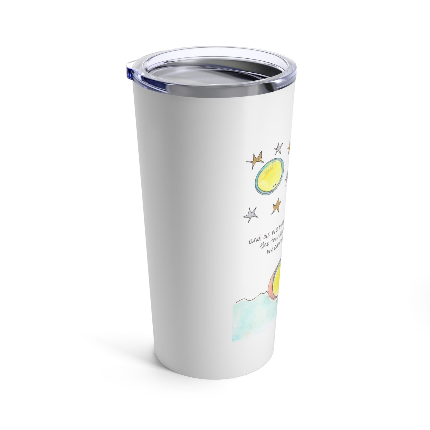 Tumbler 20oz - Swim with the Stars