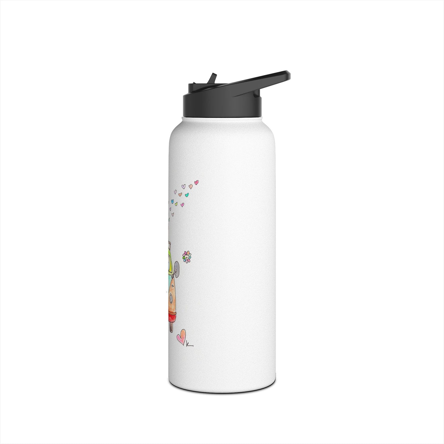 Stainless Steel Water Bottle, Standard Lid - Peace in Your Heart