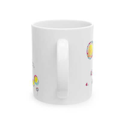 Ceramic Mug, (11oz, 15oz) - Reflecting with You