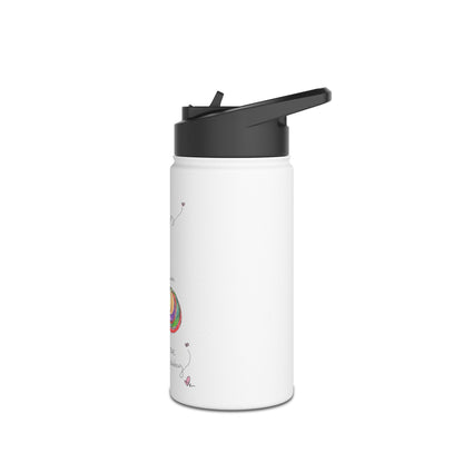 Stainless Steel Water Bottle, Standard Lid - As the World Changes