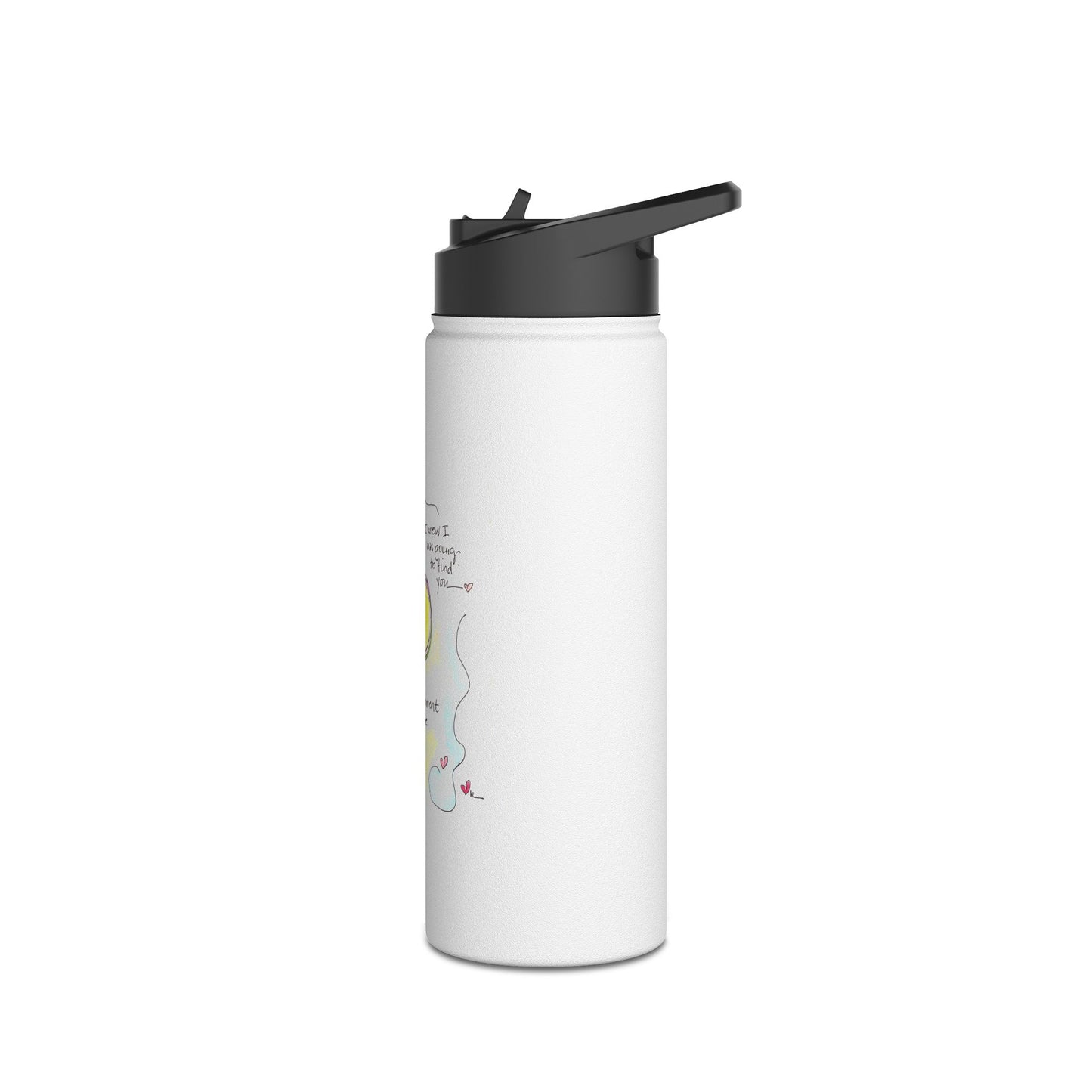 Stainless Steel Water Bottle, Standard Lid - Finding You