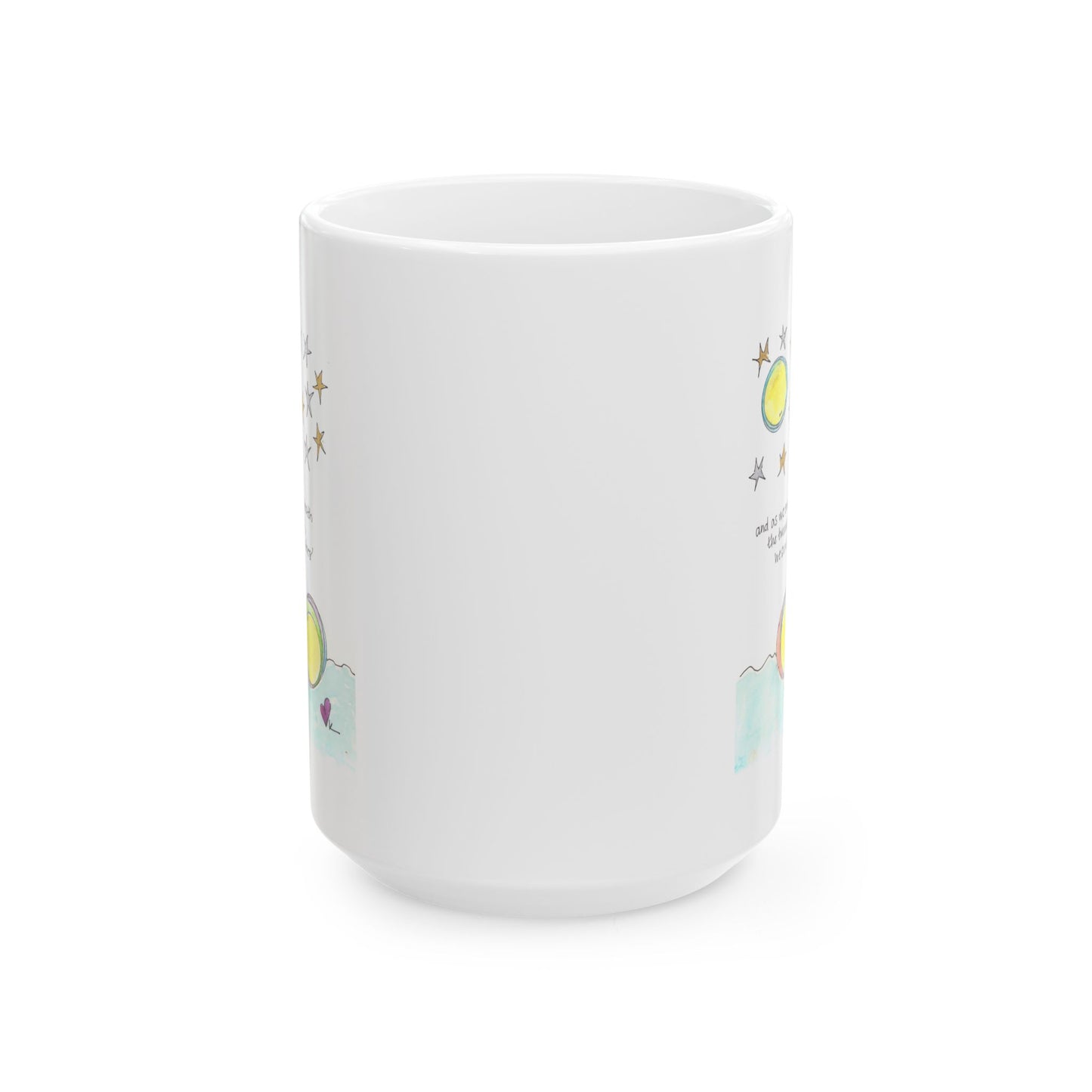 Ceramic Mug, (11oz, 15oz) - Swim with the Stars