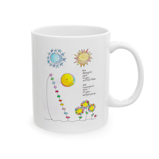 AFSP Indiana Ceramic Mug, (11oz, 15oz) - Courageous Part of You