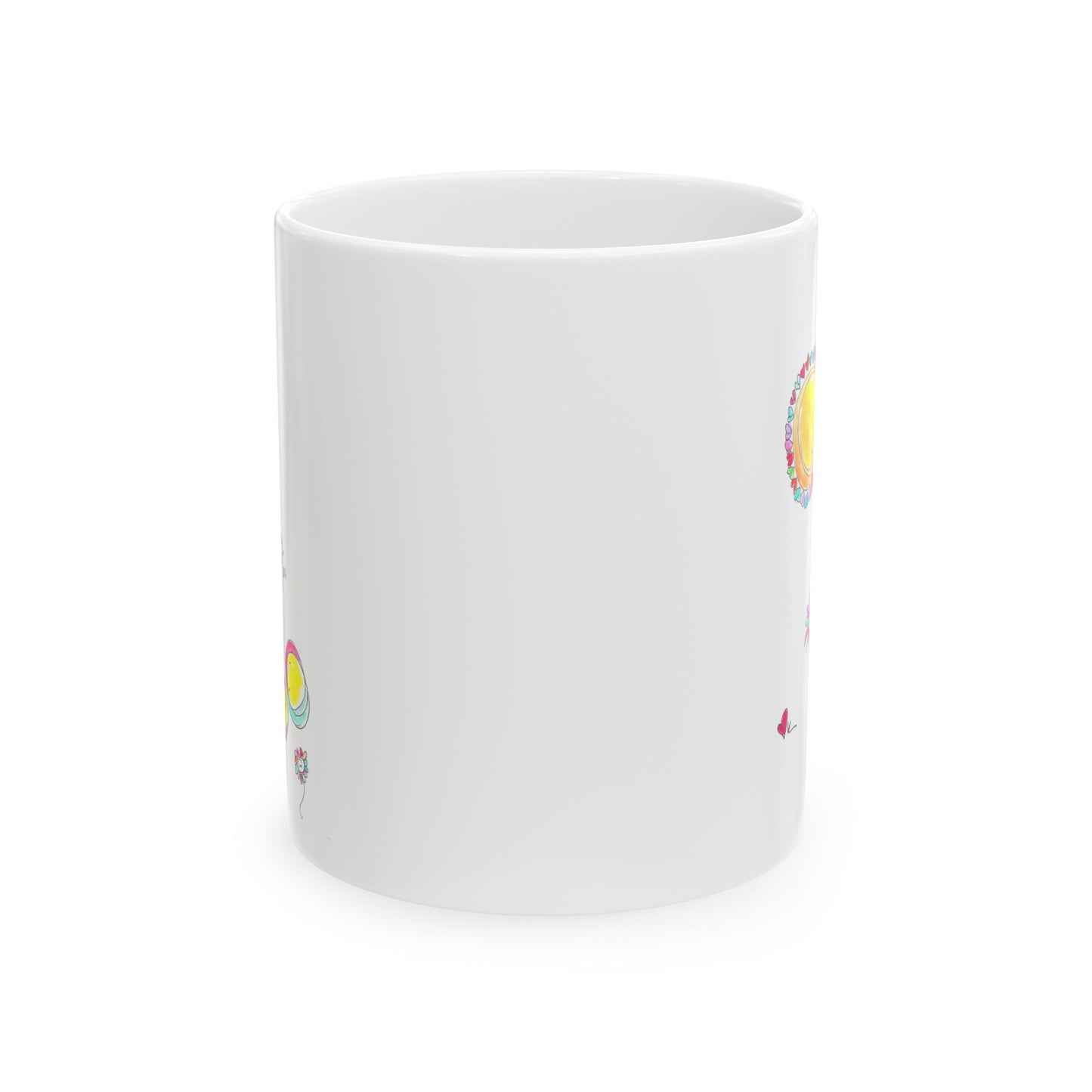 Ceramic Mug, (11oz, 15oz) - Reflecting with You