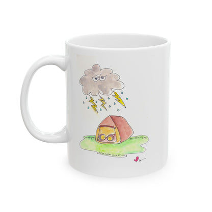 Ceramic Mug, (11oz, 15oz) - My Calm in a Storm