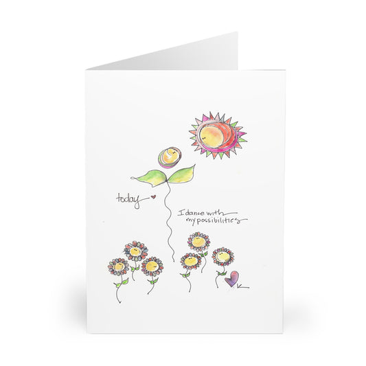 Greeting Cards (5 Pack Single Image) - Dance with Possibilities