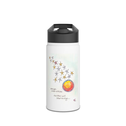 Stainless Steel Water Bottle, Standard Lid - Dream with Love